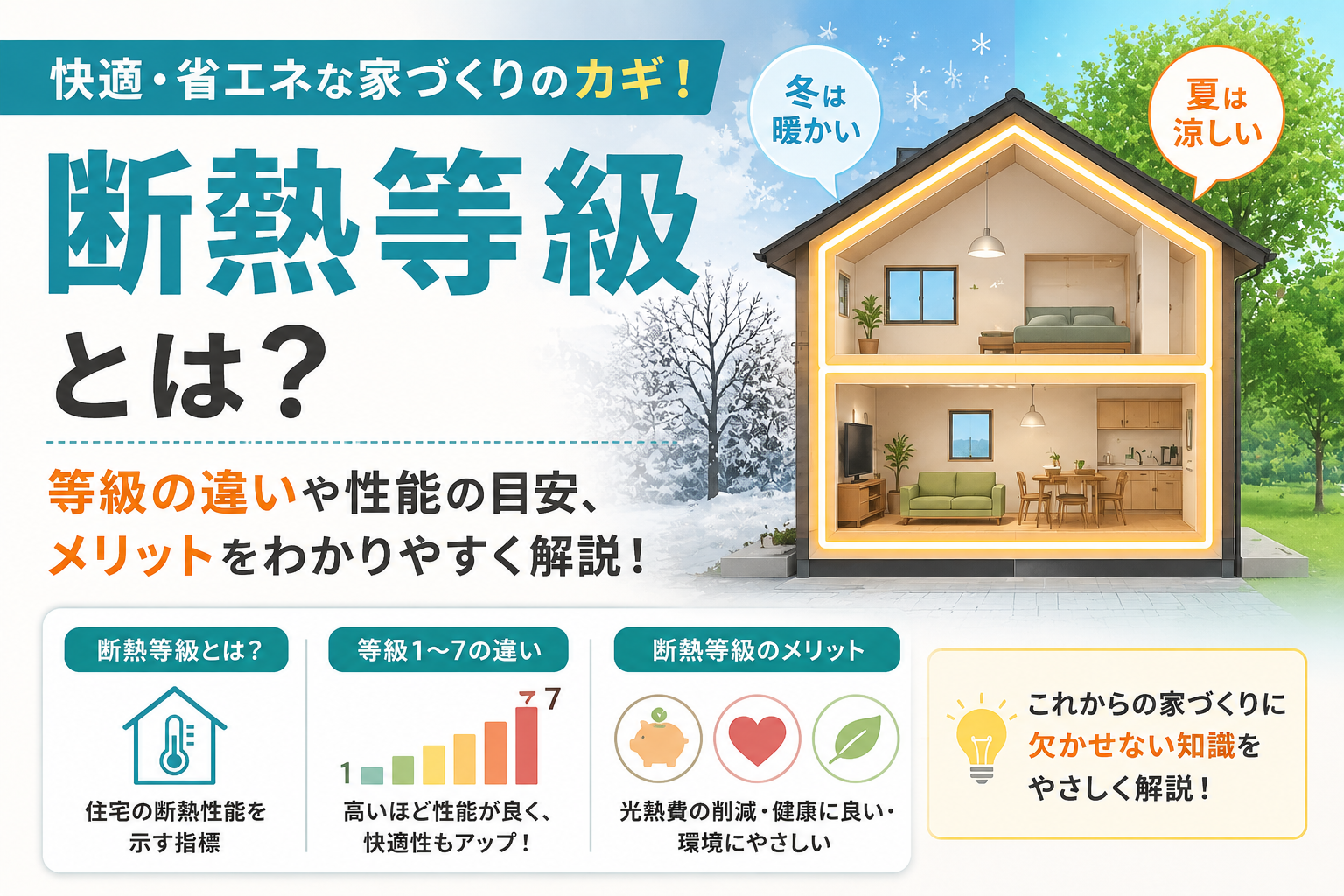 断熱等級・省エネ住宅の選び方｜仙台（準寒冷地）で後悔しない家選びを